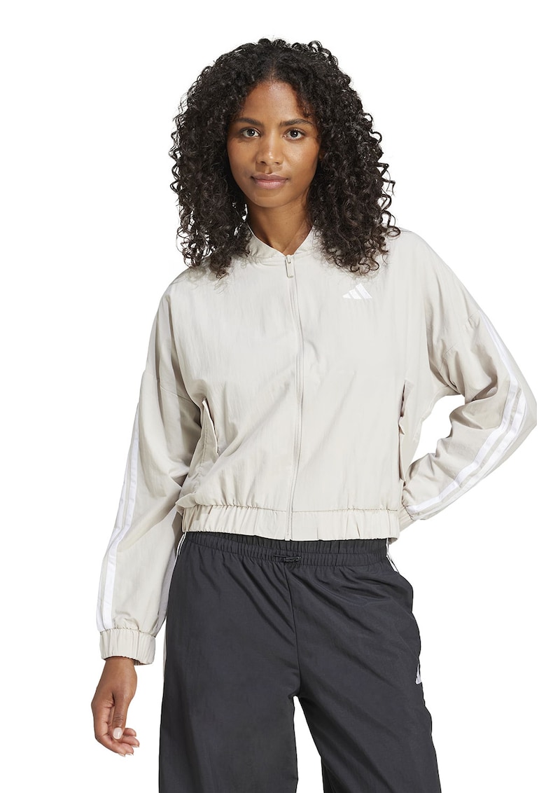 Суитшърт с яка и цип adidas Sportswear