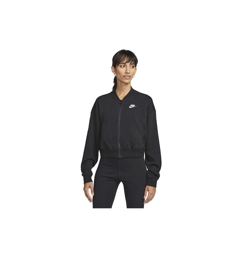 Суичър  W Nsw Club Flc Os Crp Fz Swtsh FB7278010 Nike