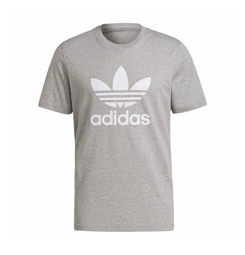 Тениска  Classics Trefoil T-Shirt H06643 - мъжка - сива adidas