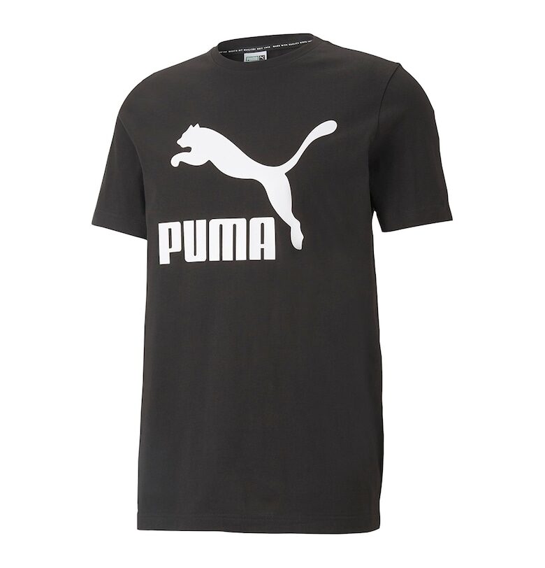 Тениска Classics с овално деколте и лого Puma