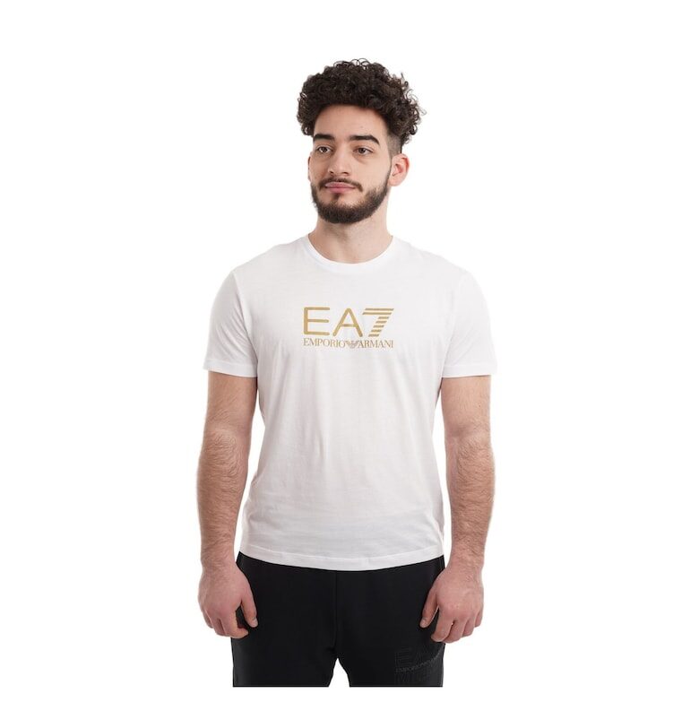 Тениска Emporio Armani  Train Gold Label M Tee SS Pima JS Big Logo 3DPT08PJM9Z01100 EA7