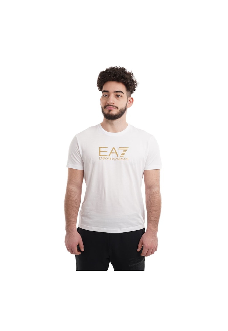 Тениска Emporio Armani Train Gold Label M Tee SS Pima JS Big Logo 3DPT08PJM9Z01100 EA7