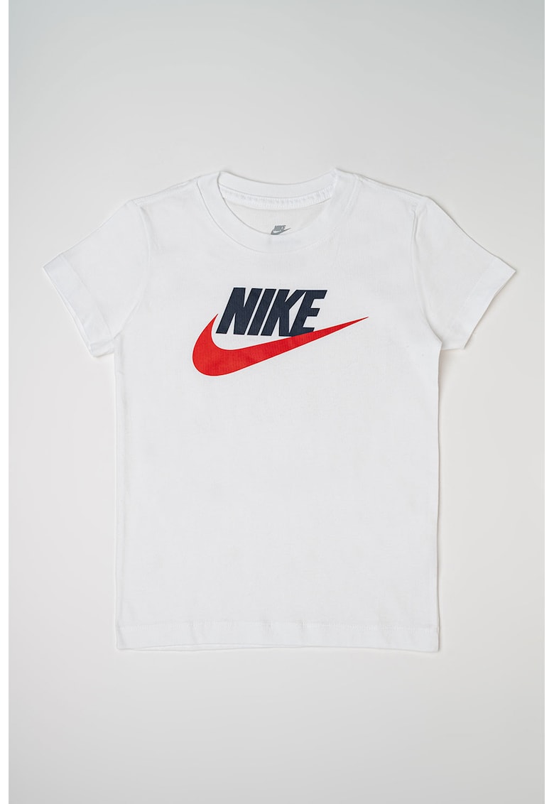 Тениска Futura с овално деколте и лого Nike