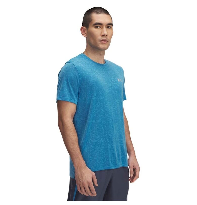 Тениска  Launch Camo 1386681-452 - Мъжка - Синя Under Armour