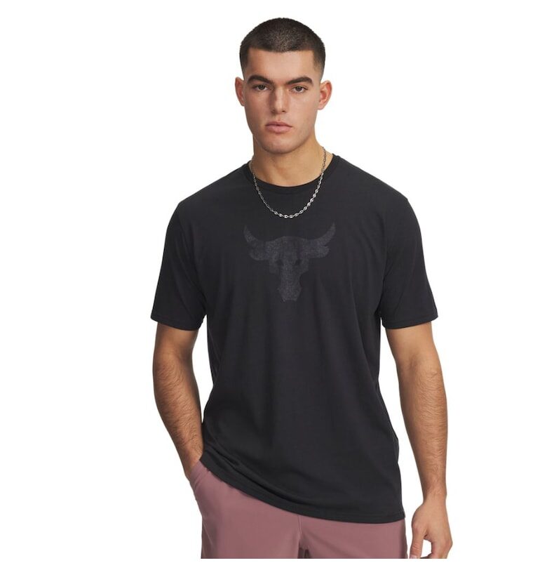 Тениска  Project Rock 1383191-005 - Мъжка - Черна Under Armour