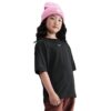 Тениска  Sportswear Oversized JR II3576-010 - За момичета - Черна Nike
