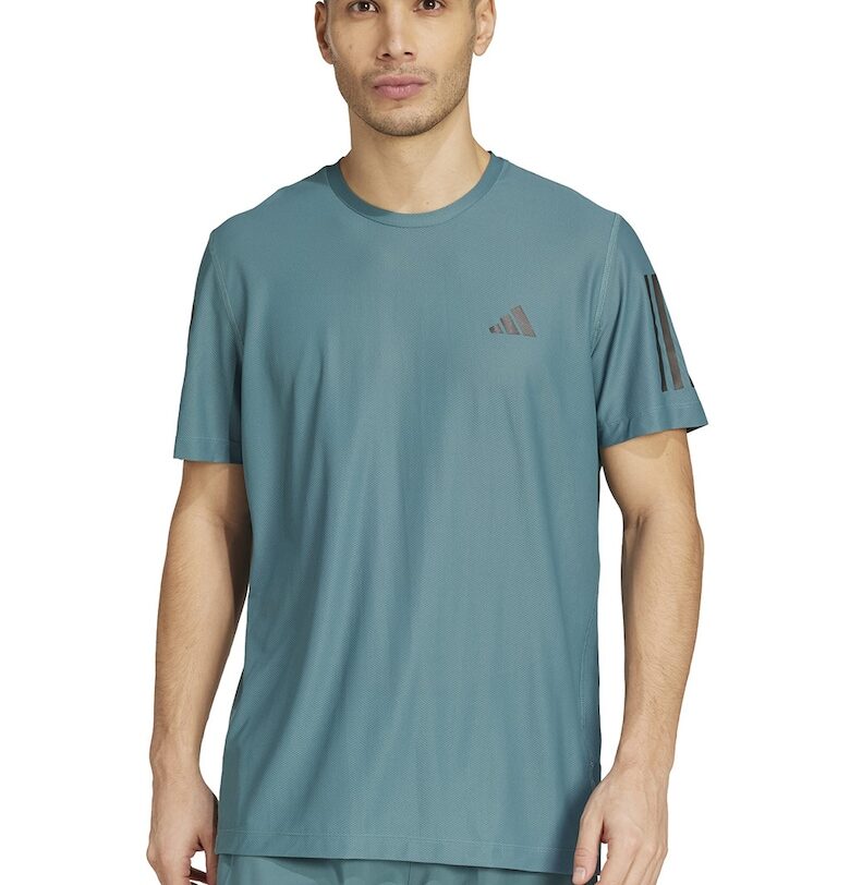 Тениска за бягане с овално деколте adidas Performance