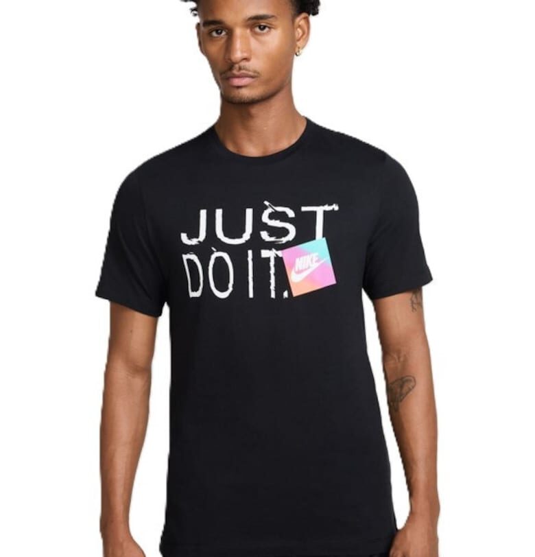 Тениска  за мъже - m nsw tee 6mo jdi sp25 - HJ0563-010 - Черен Nike