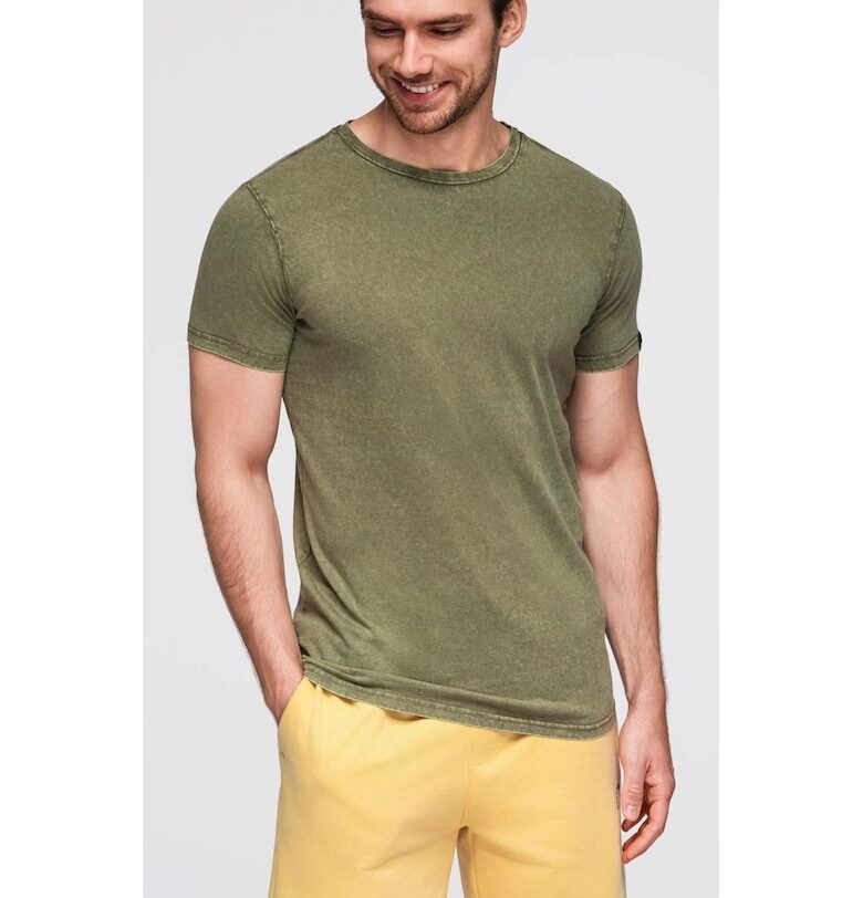 Тениска с избелял ефект  OM-TSWT-0116 OMBRE