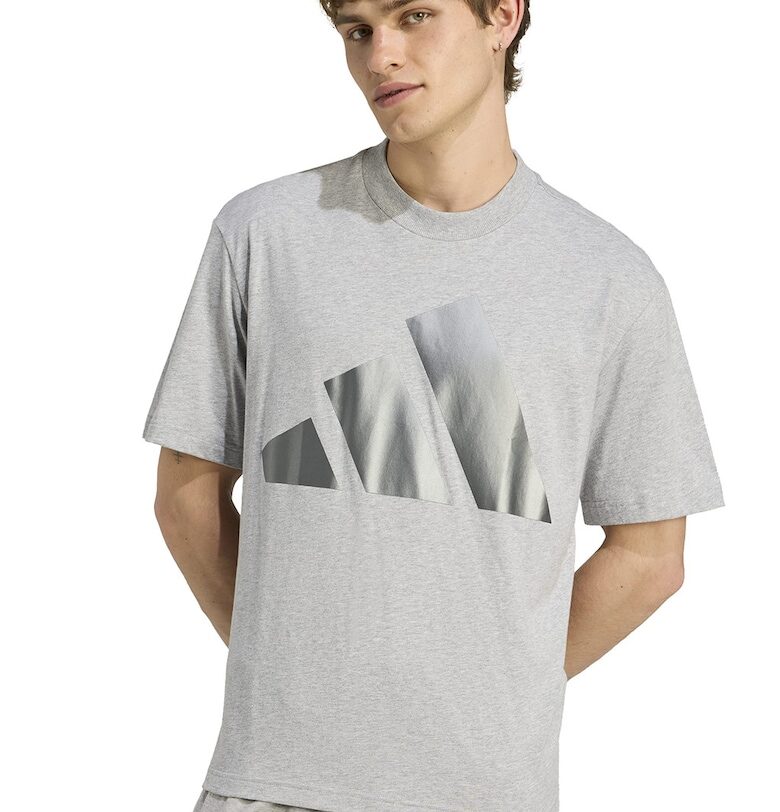 Тениска с контрастно лого adidas Sportswear