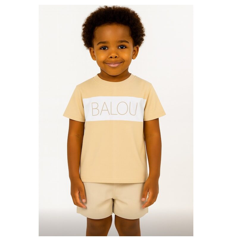 Тениска с лого BALOU