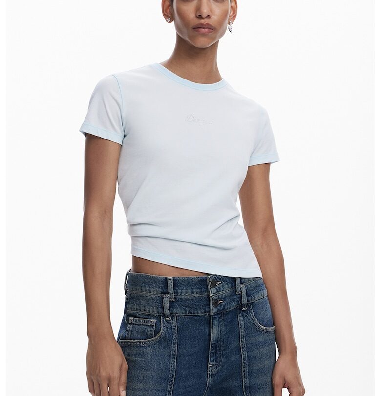 Тениска с лого DESIGUAL