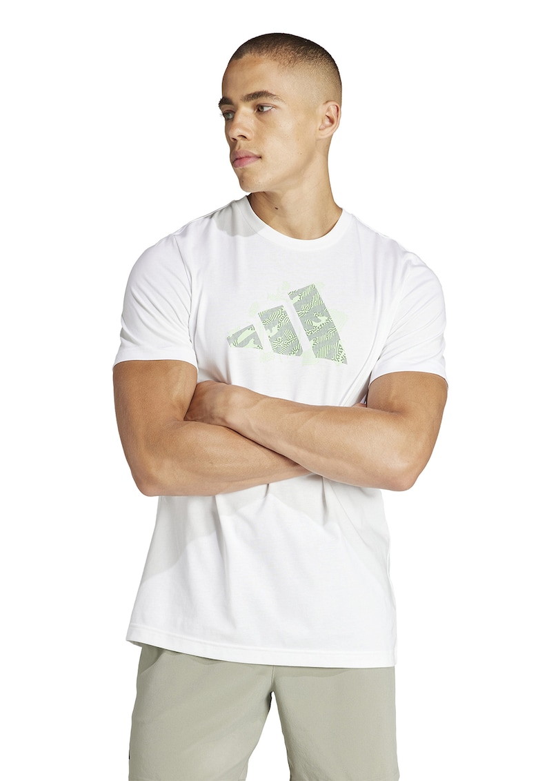 Тениска с лого за тенис adidas Performance