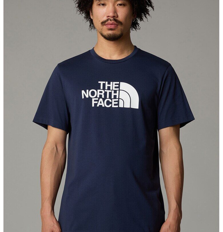 Тениска с лого и овално деколте The North Face