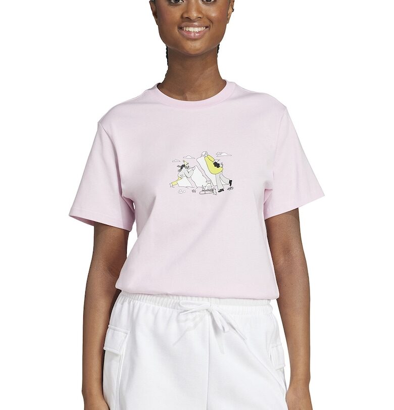 Тениска с овално деколте adidas Sportswear