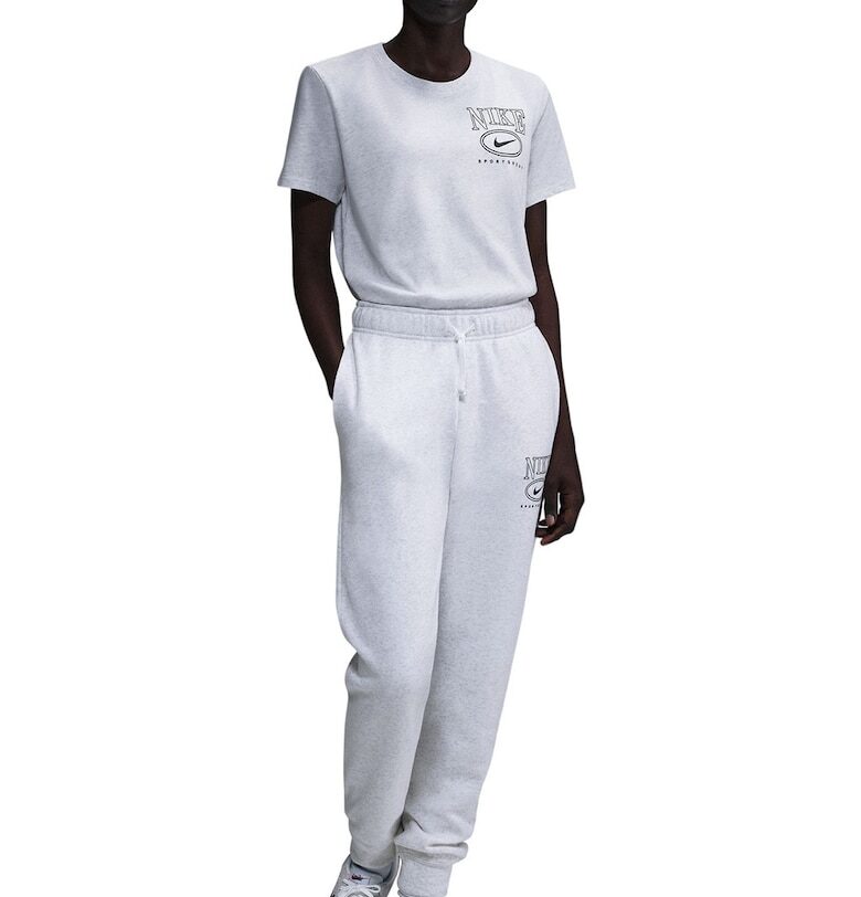 Тениска с овално деколте и лого Nike