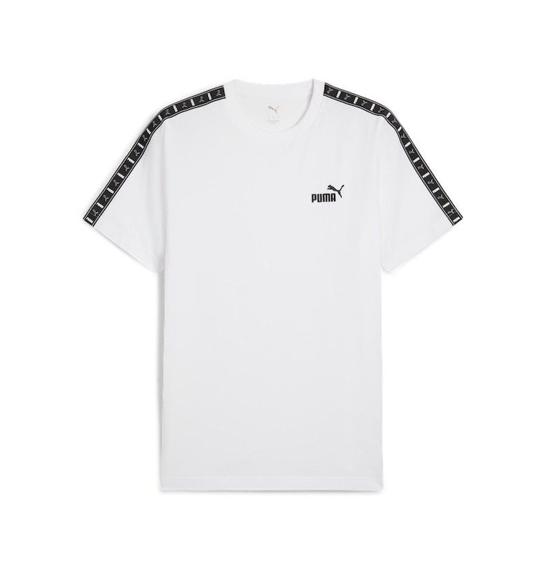 Тениска с овално деколте и лого Puma