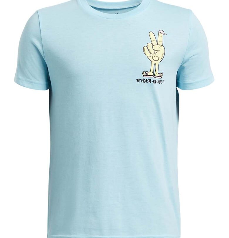 Тениска с памук с лого Under Armour