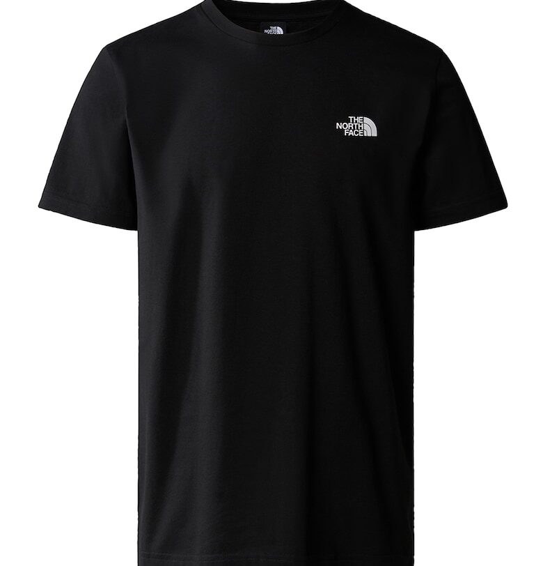 Тениска с памук с овално деколте The North Face