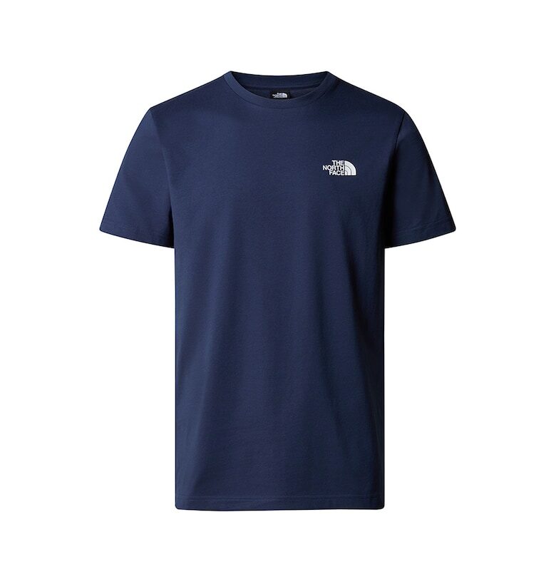 Тениска с памук с овално деколте The North Face