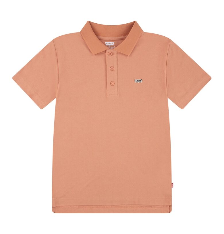 Тениска с яка и лого Levis