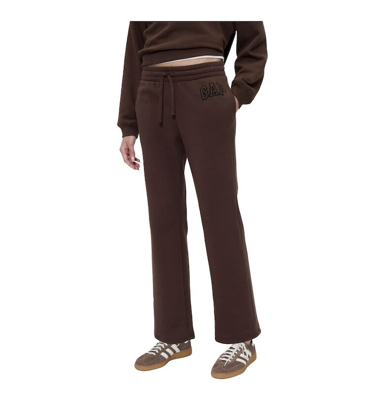 Тренировъчни панталони  Лого с разкроен крачол 43036930 GAP