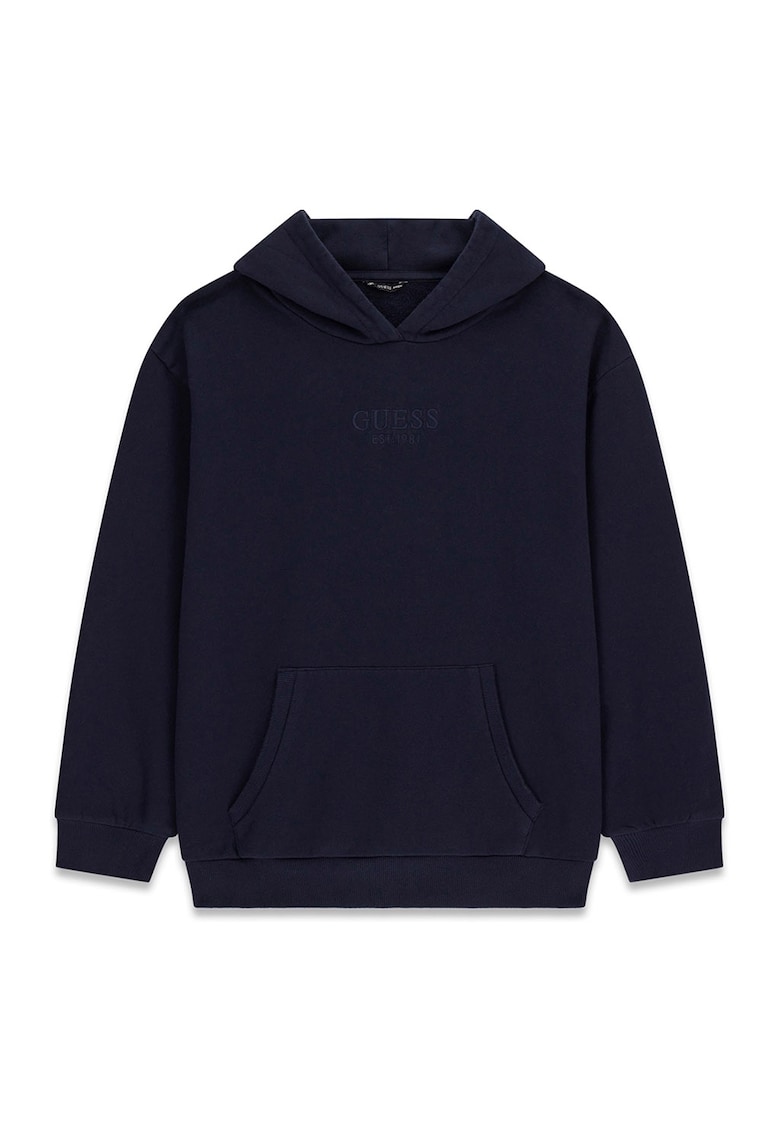 Уголемено худи с бродирано лого GUESS KIDS