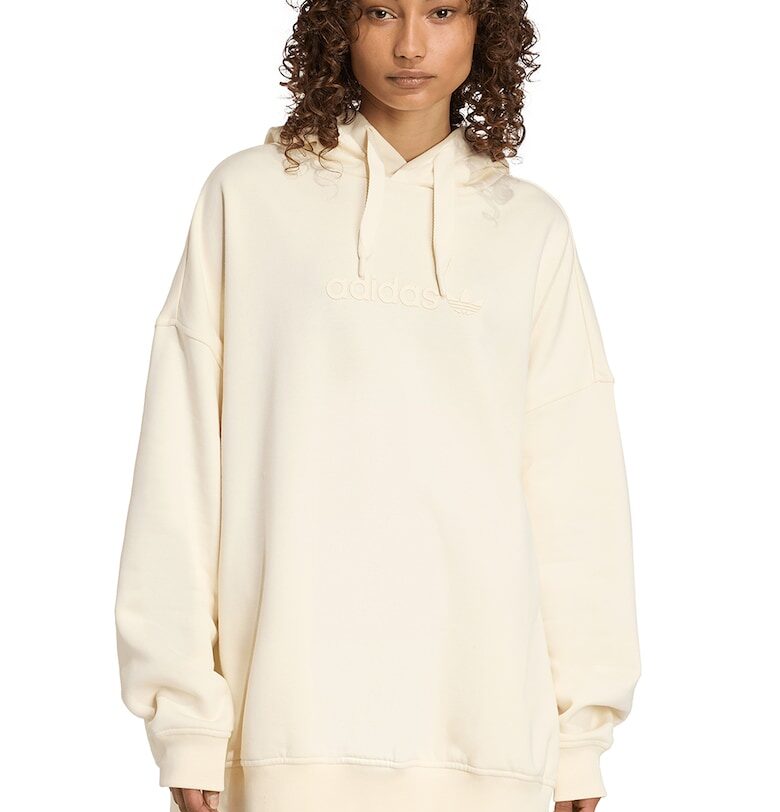 Уголемено худи с гумирано лого adidas Originals