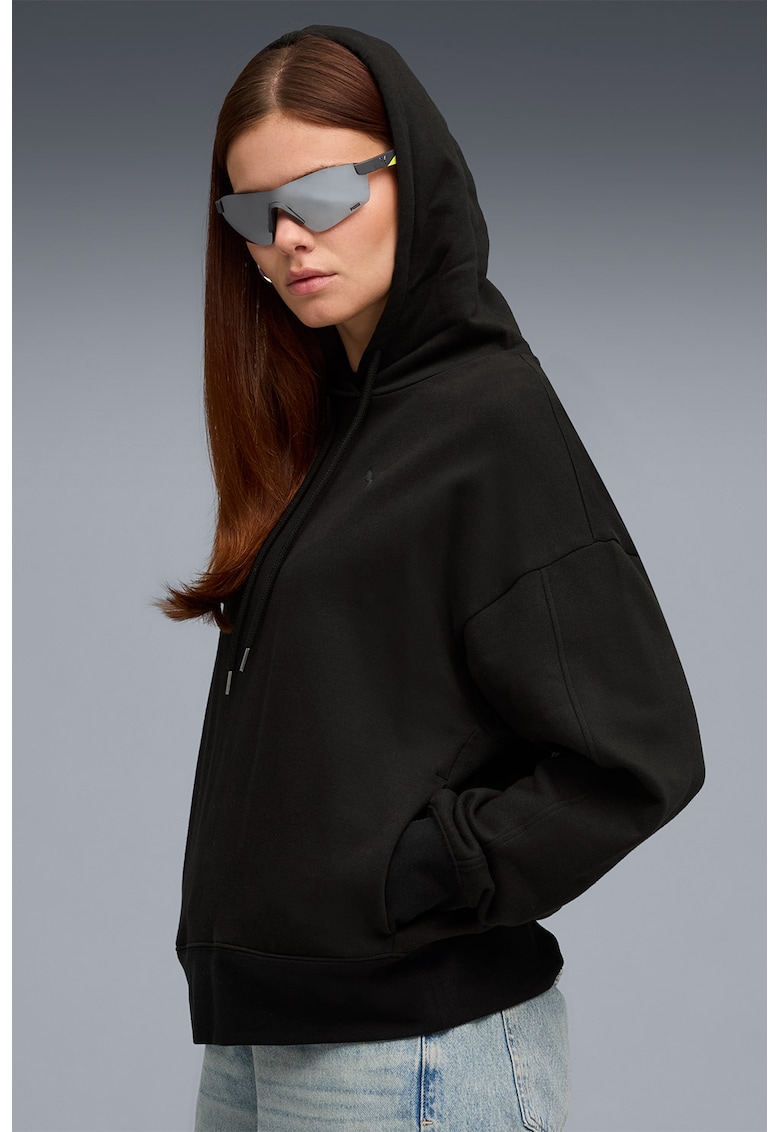 Уголемено худи с плоха на гърба Puma