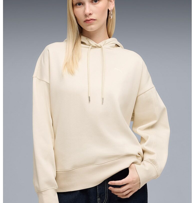 Уголемено худи с плоха на гърба Puma