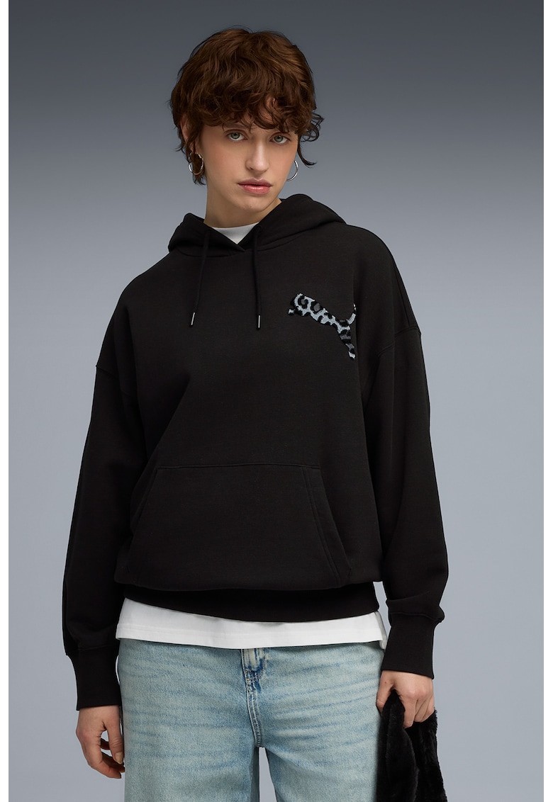 Уголемеоно худи Leo Luxe с паднали ръкави Puma