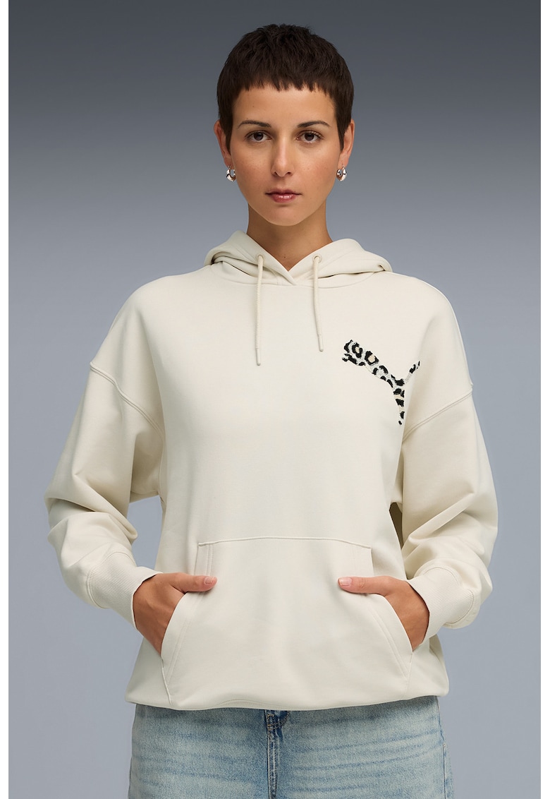 Уголемеоно худи Leo Luxe с паднали ръкави Puma