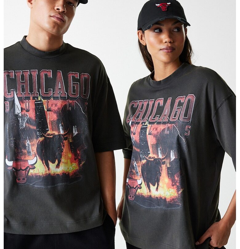 Унисекс памучна тениска с принт New Era