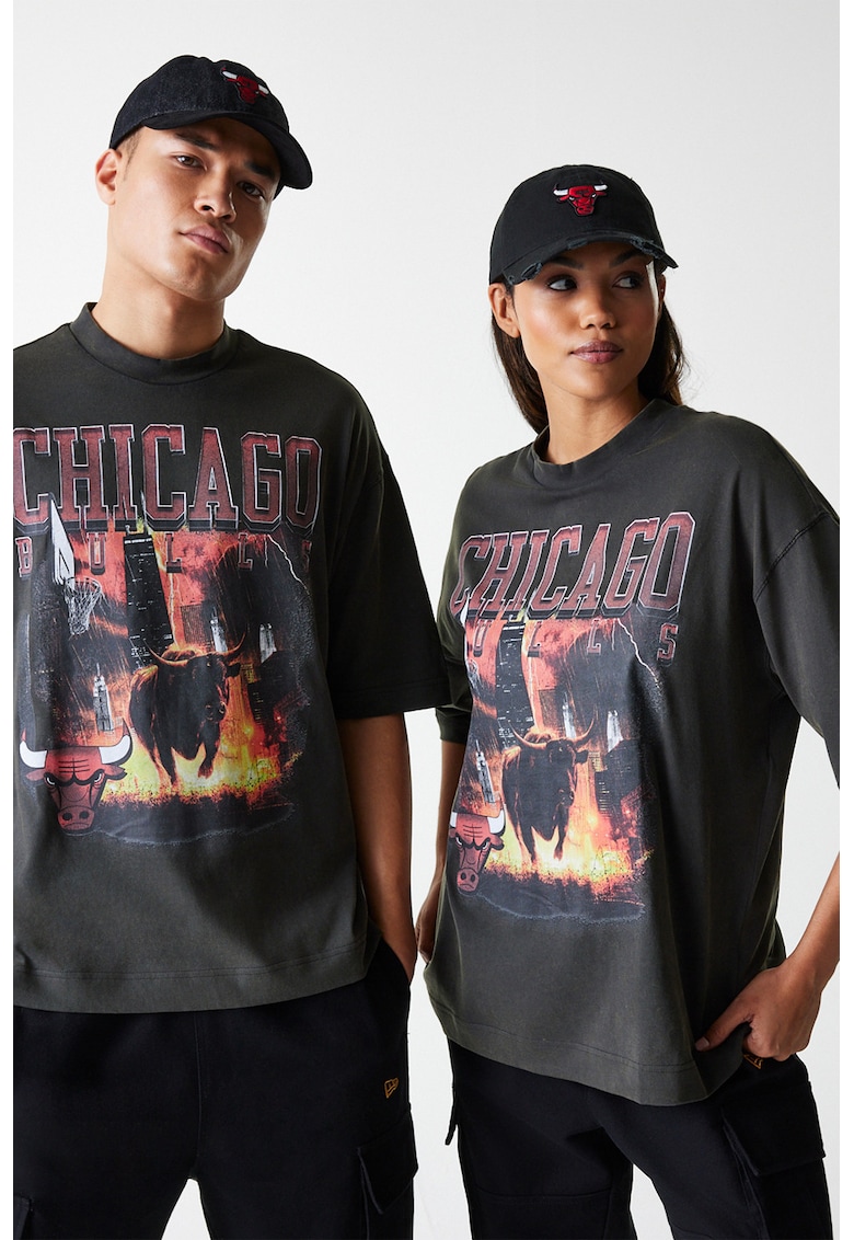 Унисекс памучна тениска с принт New Era