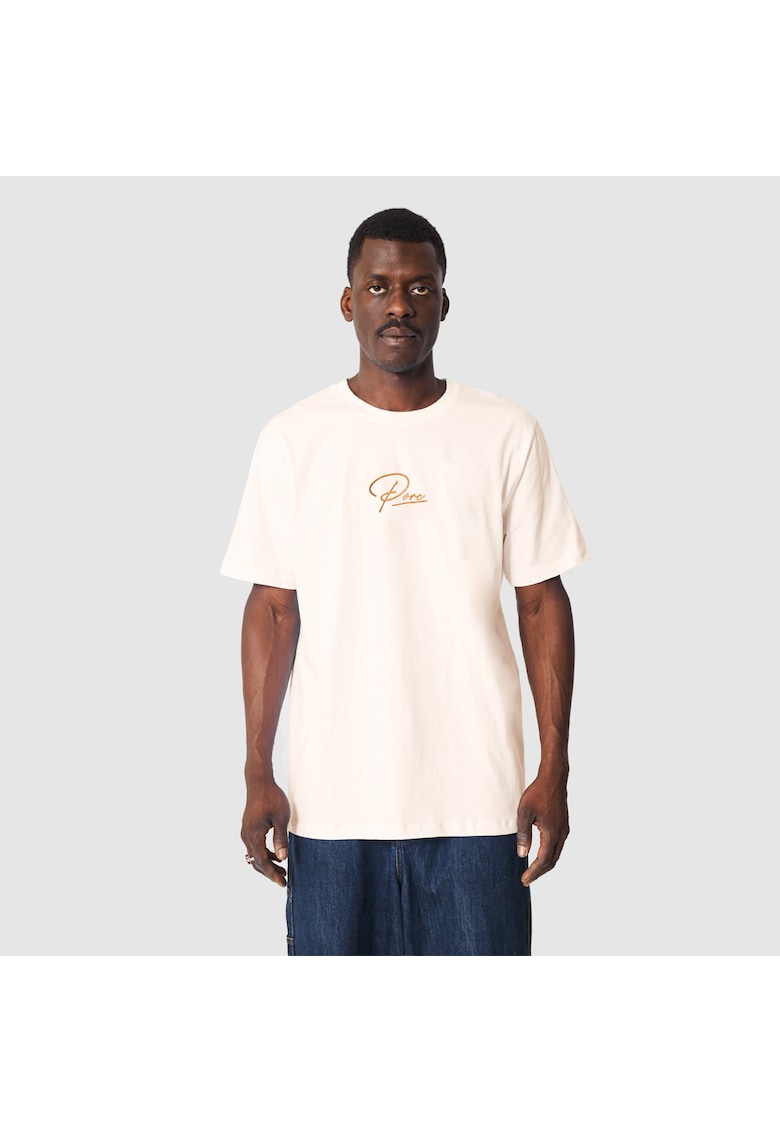 Унисекс тениска с бродирано лого PORC