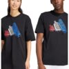 Унисекс тениска с принт adidas Sportswear
