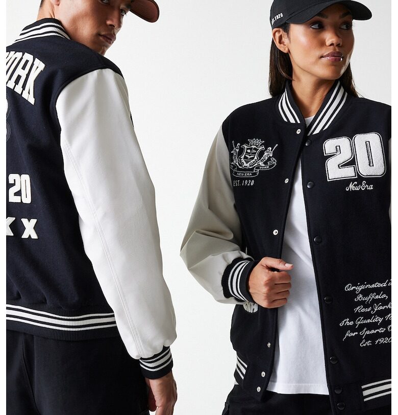 Унисекс яке Varsity с вълна New Era