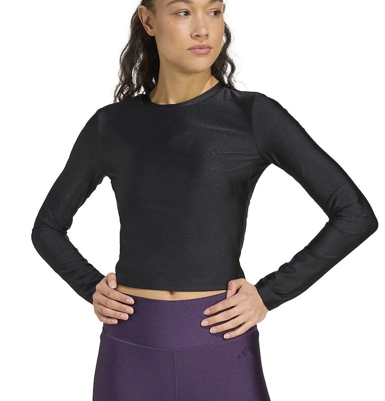 Фитнес къса блуза adidas Performance