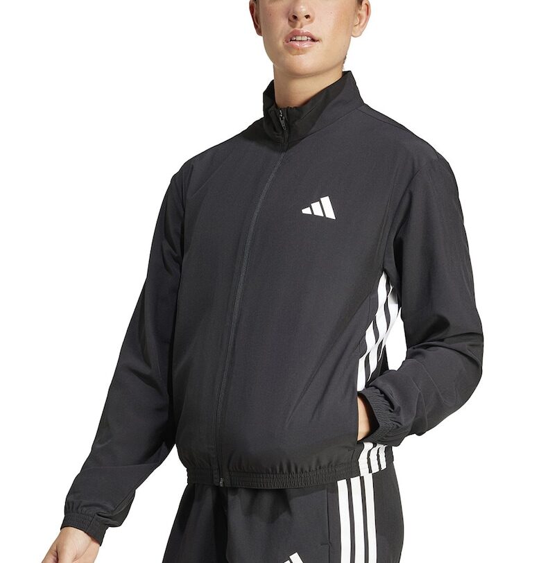 Фитнес суитшърт с цип adidas Performance