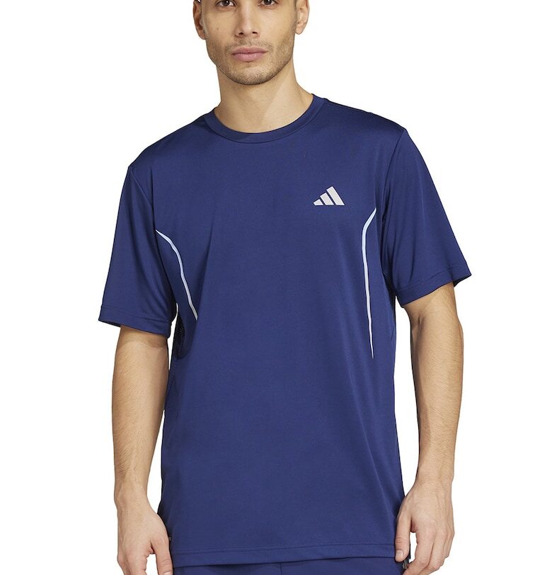 Фитнес тениска с овално деколте adidas Performance