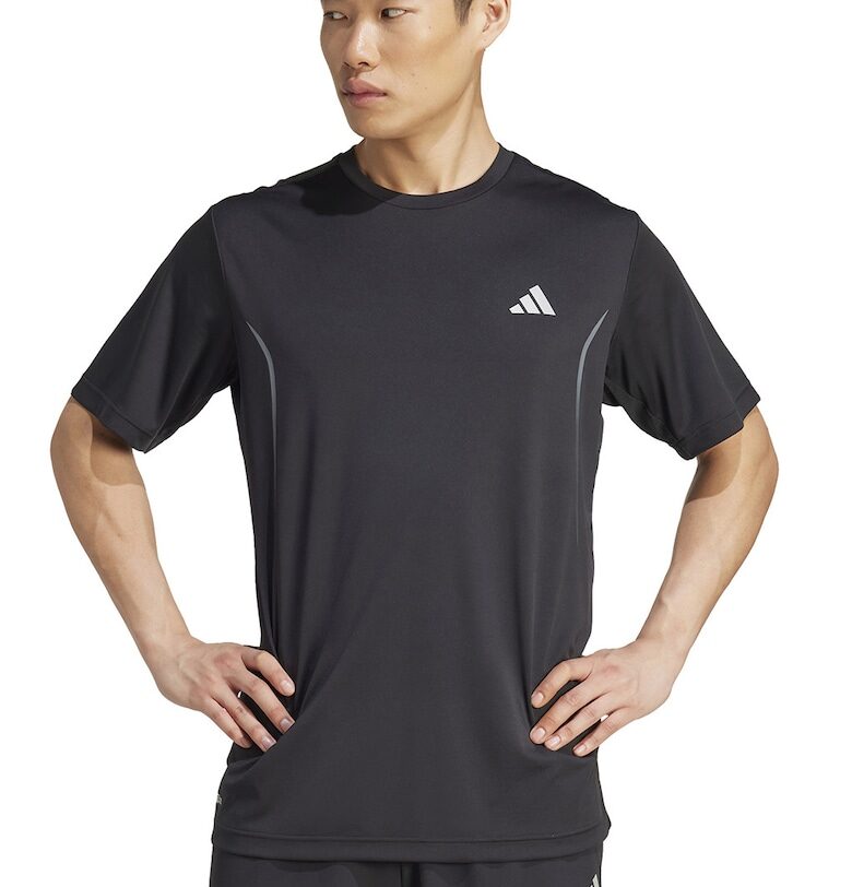 Фитнес тениска с овално деколте adidas Performance