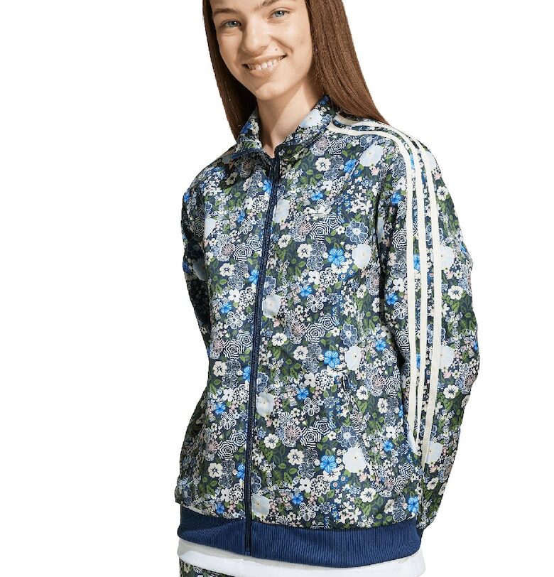 Флорално спортно яке Firebird adidas Originals