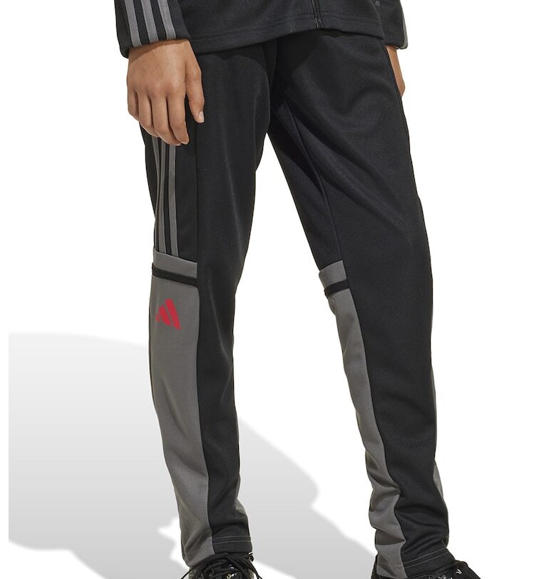 Футболен панталон с цепки на маншетите adidas Performance