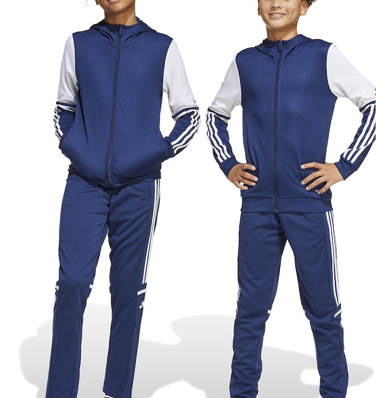 Футболен панталон с цепки на маншетите adidas Performance