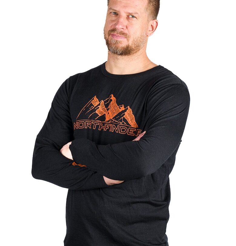 Хайкинг блуза Erneszt с вълна NORTHFINDER