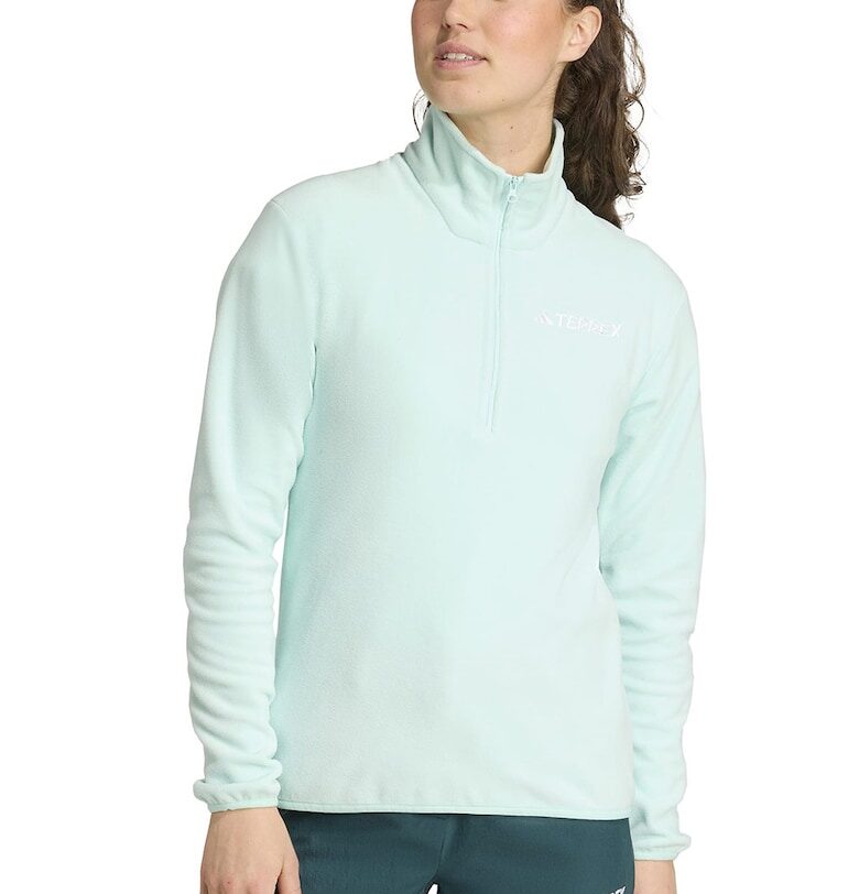 Хайкинг суитшърт с къс цип adidas Performance