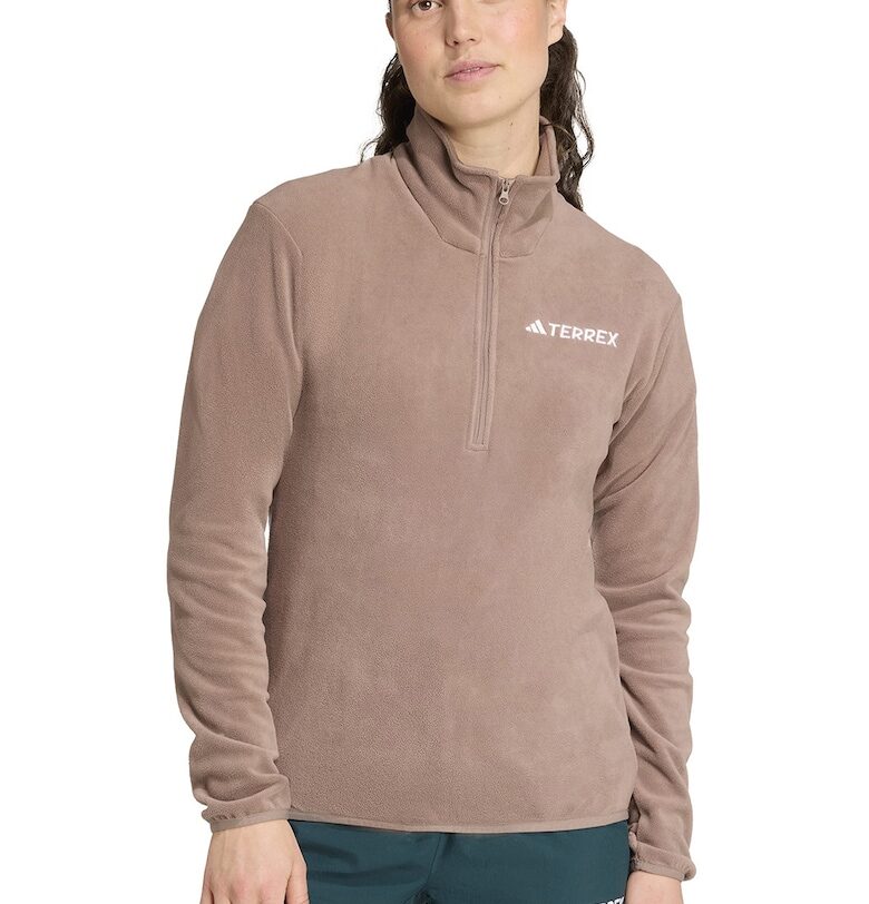 Хайкинг суитшърт с къс цип adidas Performance