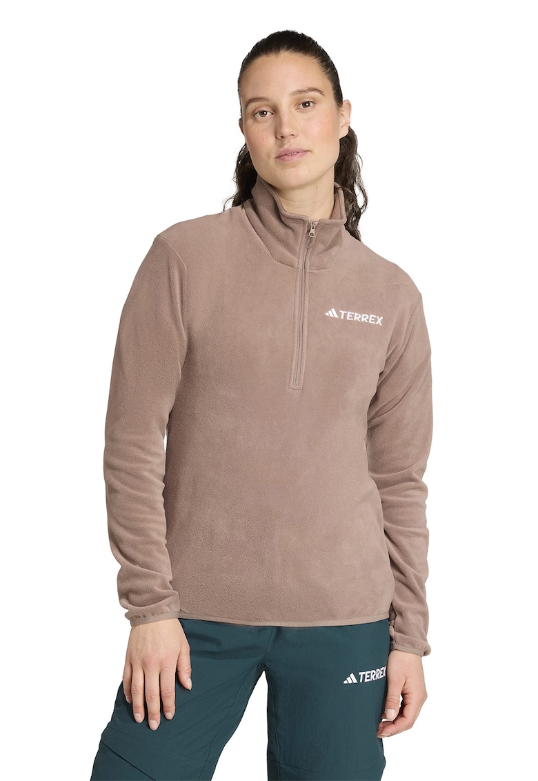 Хайкинг суитшърт с къс цип adidas Performance