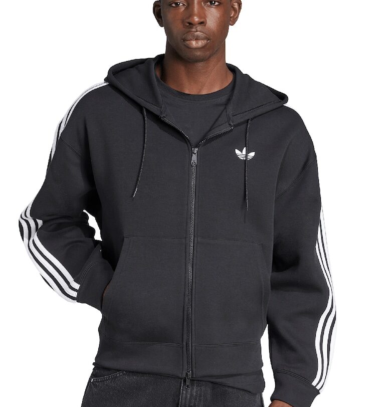 Худи Spacer с цип и скосени джобове adidas Originals