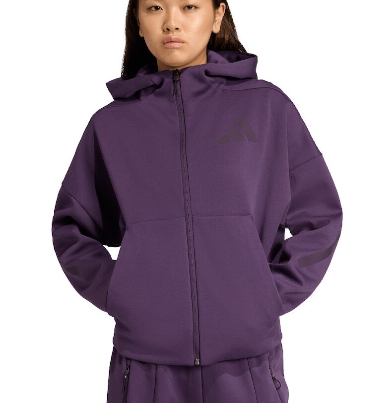 Худи Z.N.E. с паднали ръкави и скосени джобове adidas Sportswear